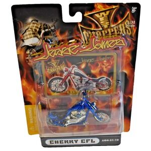 2004 Jesse James West Coast Choppers Cherry CFL JJ04-31-10 1:31 Scale Blue